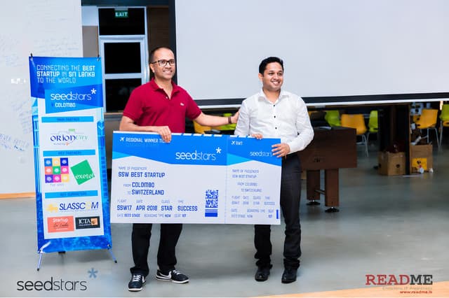 Jendo Innovations Wins Seedstars Colombo 2017